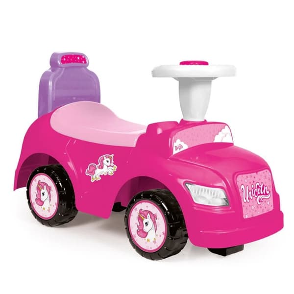 Dolu Unicorn Riding Car Pink