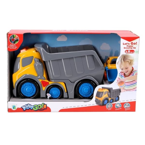 KiddyGo Dumper 31 cm + Lys og Lyd
