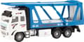 Miniatyrbillede 1 af 3: Metal Car Transport Lastbil 1:38 Blå 12cm