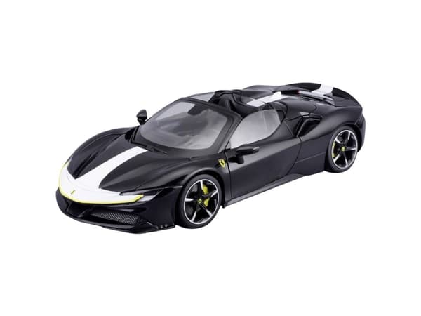 BBURAGO Ferrari SF90 Stradale Assetto Fiorano 1:18, Superbil, Montert på forhånd, 1:18, Ferrari SF90 Stradale Assetto Fiorano, Alle kjønn, Metall, Pl