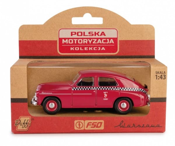 Daffi modell PRL Warszawa M20 TAXI kirsebær K-533 15330