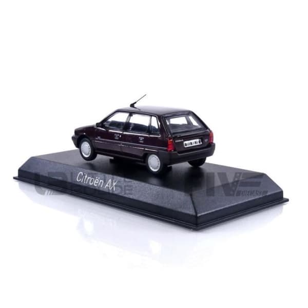 Miniatyrbil - NOREV - CITROEN AX Ten - 1992 - Röd - 1/43