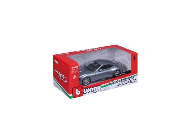 BBURAGO Ferrari Roma 1:24 grau, Modellsuperbil, Förmonterad, 1:24, Ferrari Roma, Alla, Metall, Plast