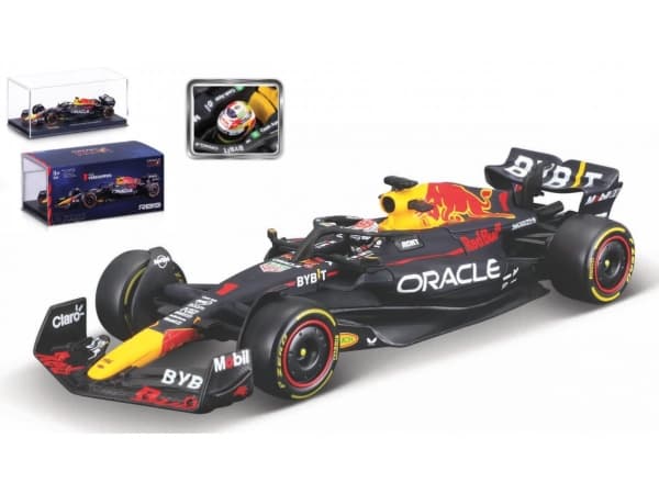 BBURAGO RedBull F1 RB19, Modellsportbil, Förmonterad, 1:43, RedBull F1 RB19, Alla, Metall, Plast