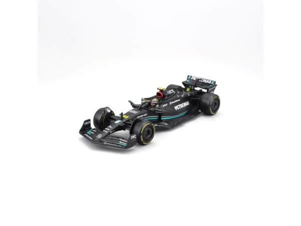 BBURAGO Mercedes AMG F1 W14 E Performance #44, Modellsportbil, Förmonterad, 1:43, Mercedes AMG F1 W14 E Performance #44, Alla, Metall, Plast