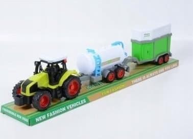 Gazelo Traktor med landbruksmaskiner