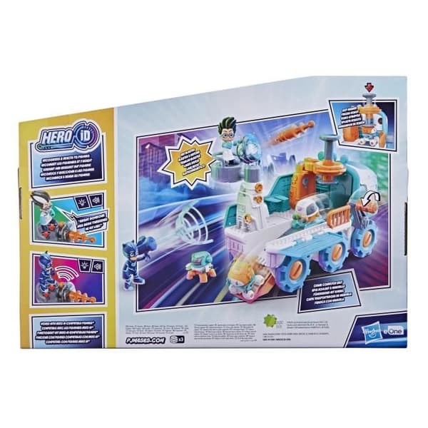 PAJAMASKER - Roméos Robo-Labo - Förskoleleksak - 2 i 1 fordon med robo-labo - från 3 år
