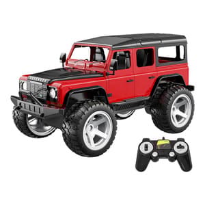 RC fjernstyret bil 1:14 Double Eagle (rød) Land Rover Defender E362-003