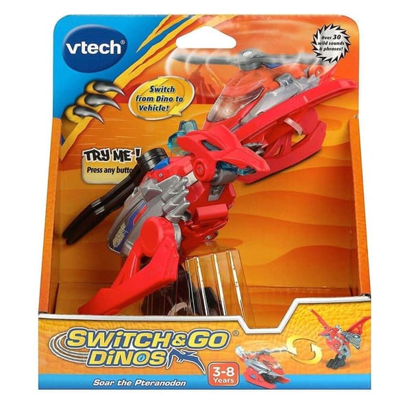 Färvandla Dino Till Bil/Helikopter . F 3-8år