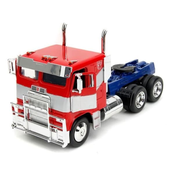 Kopiamodell - Jada Toys - T7 Optimus Prime - 1/24 - Die Cast - Blå