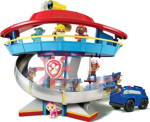 PAW Patrol Look-out Playset, Ajoneuvo ja ratasetti, 3 vuosi/vuosia, LR44, Monivärinen