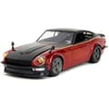 Miniatyrbild 1 av 2: Filmbil - JADA - Datsun 240Z - Skala 1:24 - Röd - Snabb X - Detaljerad modell