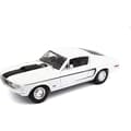 Miniatyrbild 1 av 4: Samlarfordon - MAISTO - Ford Mustang GT Cobra Jet - Vit - 1968
