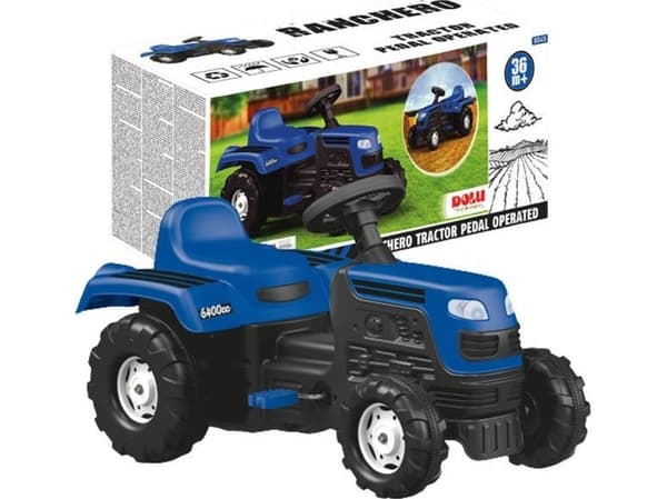 Vadare Dolu DL8045 Stor pedaltraktor blå