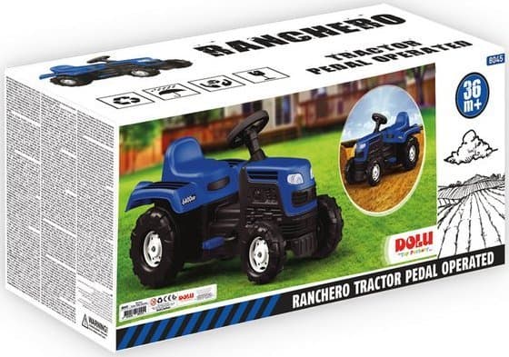 Vadare Dolu DL8045 Stor pedaltraktor blå