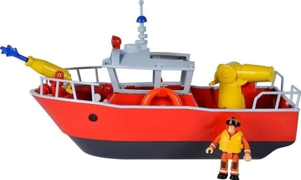 Simba Brannmann Sam Titan Brannbåt 32 cm + Sam-figur (GXP-864187)