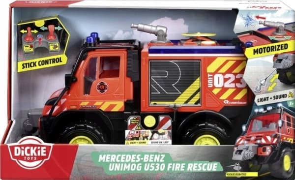 Dickie Toys Udrykningskøretøj model Mercedes Benz Færdig model Udrykningskøretøj modelbyg