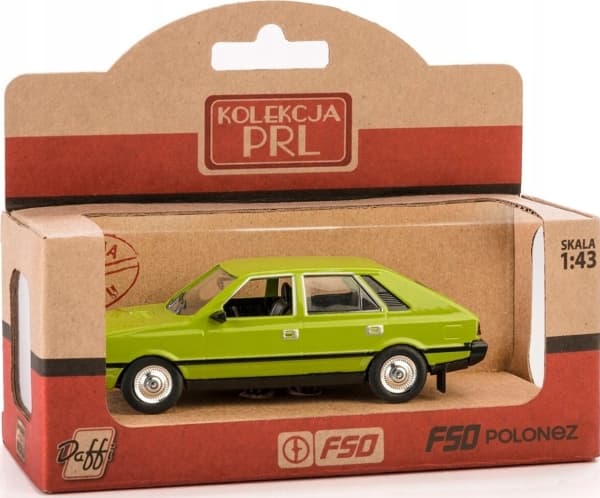 Daffi Pojazd PRL FSO POLONEZ- Zielony