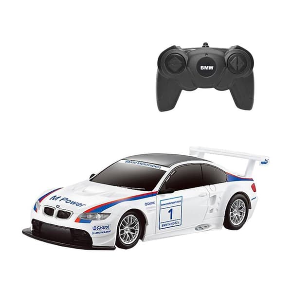 RASTAR R/C 1:24 BMW M3 fjernstyrt RC-bil (hvit)