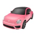 Miniatyrbillede 3 af 5: RASTAR R/C 1:24 Volkswagen Beetle fjernbetjeningsbil - farveskift (pink)