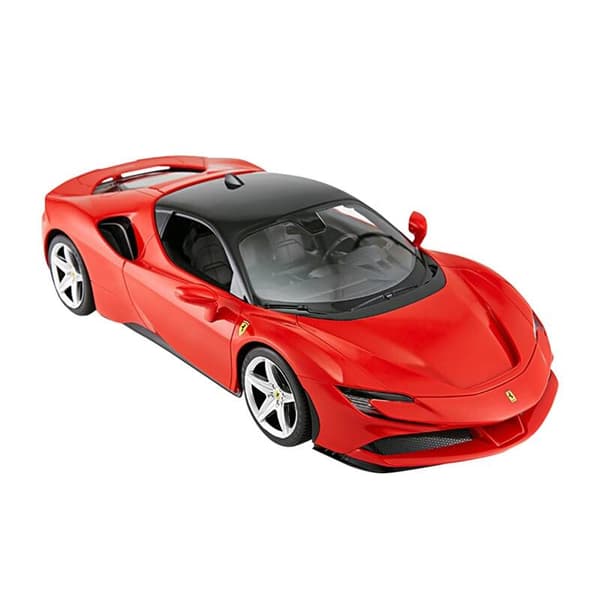 RASTAR R/C 1:14 Ferrari SF90 Stradale fjärrstyrd bil (röd)