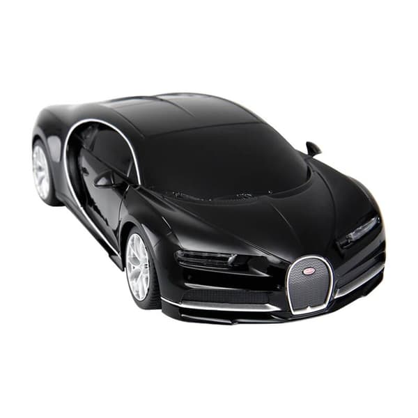 RASTAR R/C 1:24 Bugatti Chiron fjernbetjent bil (sort)