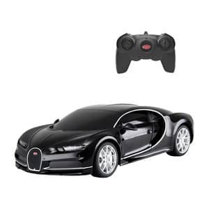 RASTAR R/C 1:24 Bugatti Chiron fjernbetjent bil (sort)