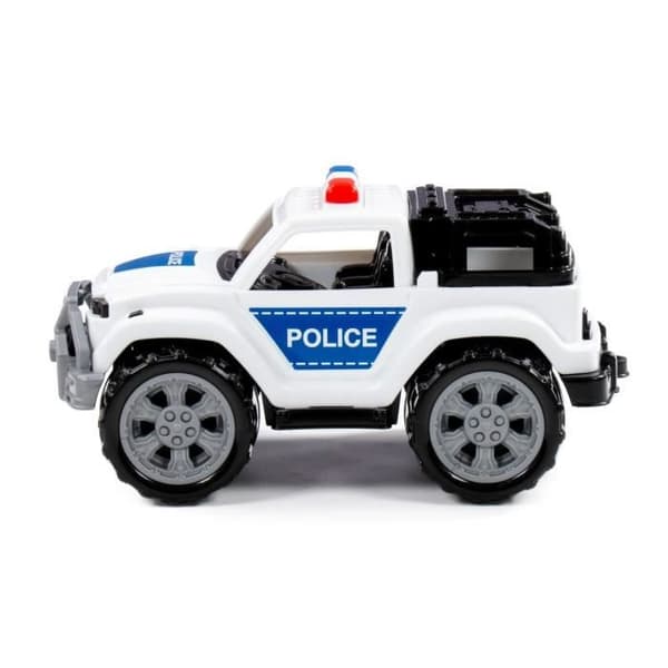 Patrullbil - POLESIE - 87591 - Leksak - Vit - För barn från 3 år