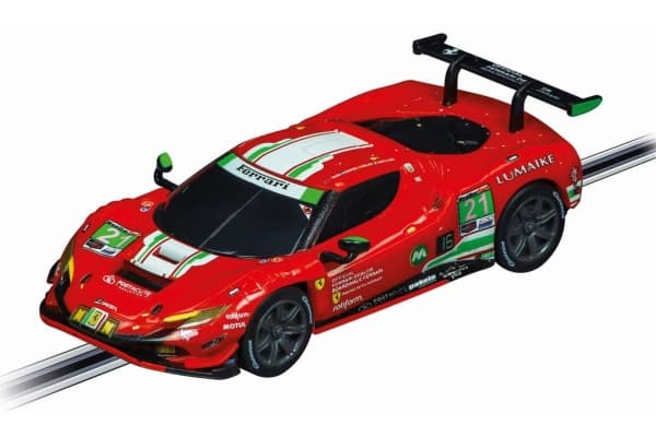 Carrera Ferrari 296 GT3 “AF Corse, No.21”, Modellsportbil, 1:43, Ferrari 296 GT3, 6 År, Röd, 490 mm