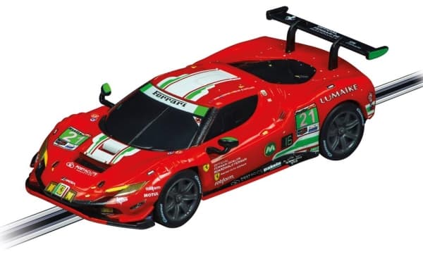 Carrera Ferrari 296 GT3 “AF Corse, No.21”, Modellsportbil, 1:43, Ferrari 296 GT3, 6 År, Röd, 490 mm