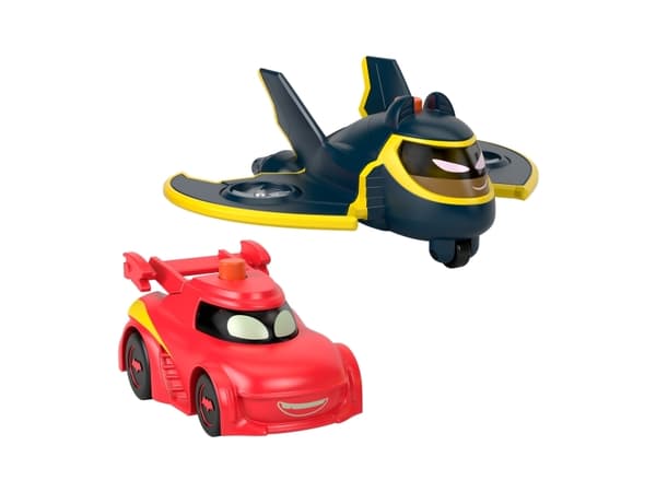 Fisher Price Batwheels Vehicles with Lights HML24