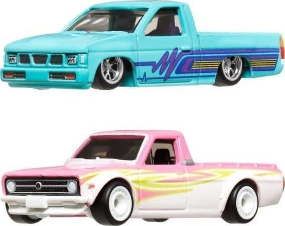 Hot Wheels HRR78, Fordonsset, 3 År, Metall, Blå, Rosa