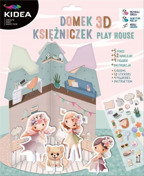 Derform - KDOKKA - ZEST KREAT MAISON DE KARTS PRINCESS 3D AKC KIDEA PUD