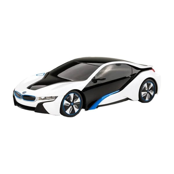 RASTAR R/C 1:24 BMW I8 fjernstyrt RC-bil (hvit)
