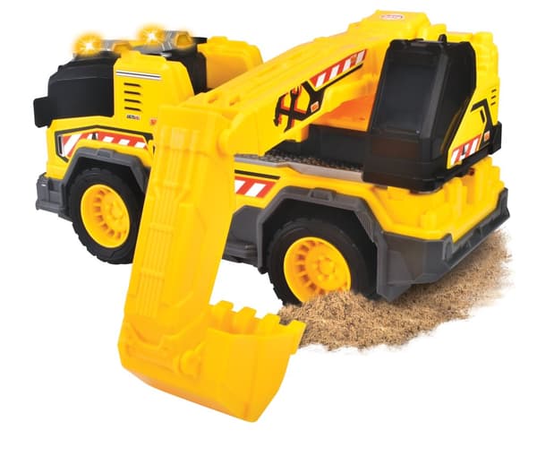 Lastebil med Gravemaskin 30 cm Dickie Toys