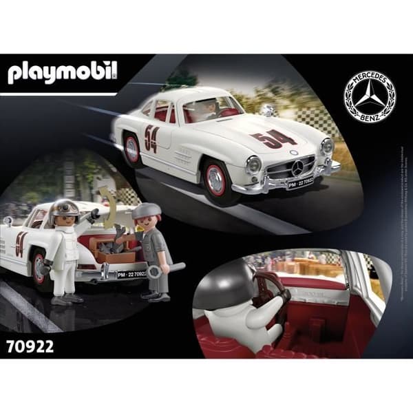 PLAYMOBIL 70922 Mercedes-Benz 300 SL, Klassiska bilar, Vuxen, Samlarbil