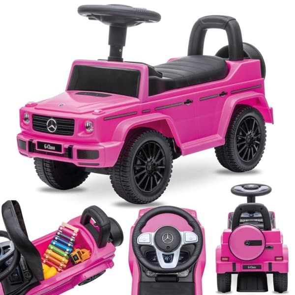 Gåbil för barn Mercedes Benz G 350d Rosa