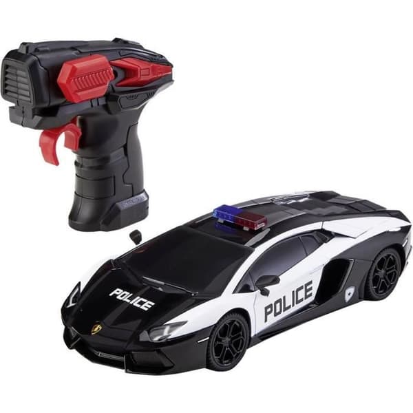Fordon RC - Revell - 24664 - Lamborghini Aventador Polis - Svart - 1:24 - 10 km/h
