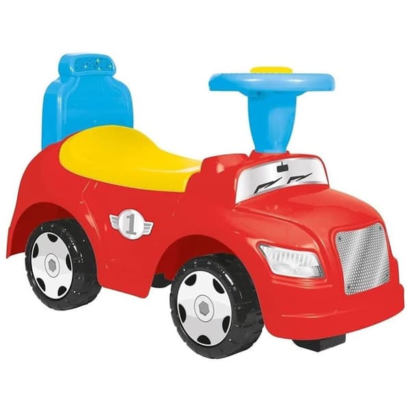 Dolu 2in1 Ride-on + Horn Rød/Gul/Blå