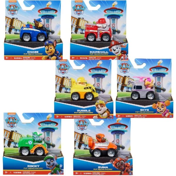 Paw Patrol Pup Squad Racers Assorted
