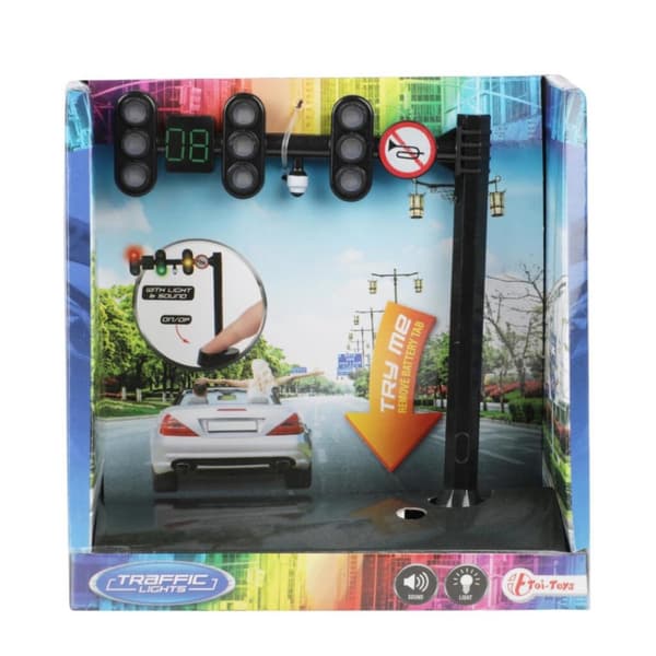 Toi-Toys Traffic Light Matrix + valo ja ääni