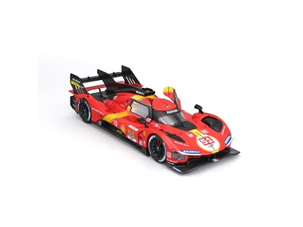 BBURAGO Ferrari Racing 499P LMC 23, Modellsportbil, Förmonterad, 1:24, Ferrari 499P LMH #51, Alla, Metall, Plast