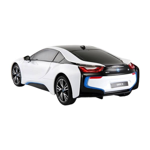 RASTAR R/C 1:18 BMW i8 fjernkontrollbil (hvit)