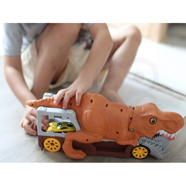 WOOPIE Dinosaur Bilkaster + Bil 1 stk.
