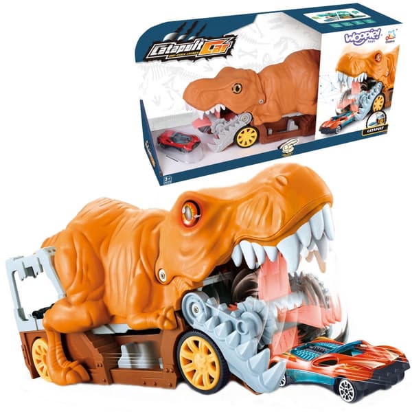 WOOPIE Dinosaur Bilkaster + Bil 1 stk.