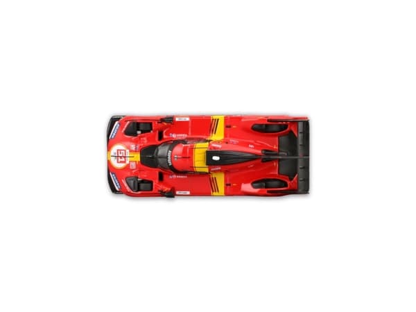 BBURAGO Ferrari 499P, Sportsbil, Montert på forhånd, 1:43, Ferrari 499P (2023) #51, Alle kjønn, Metall, Plast