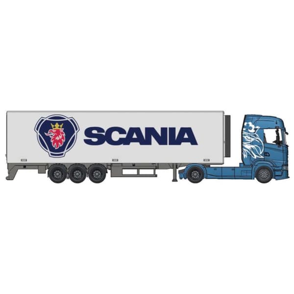 1:43 Street Fire Lastbil Scania S730