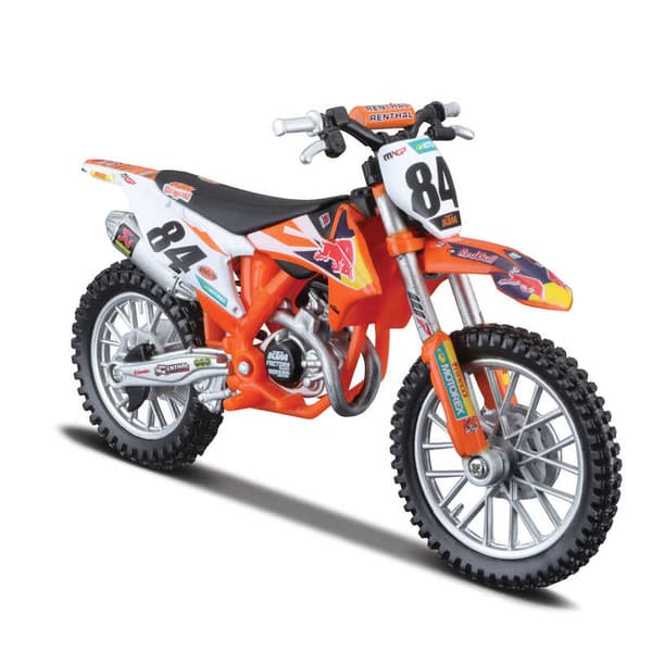 Wrb Ktm Sykkel - Ktm 450 Sx-F Factory Edition (2018) 1:18 Buraggo