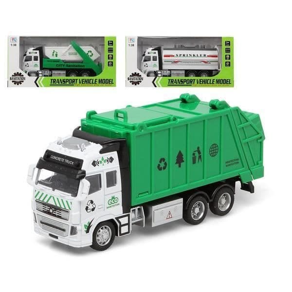"Tipptruck - BigBuy Fun - 25 x 12 cm - Metall - Ljus - Ljud"