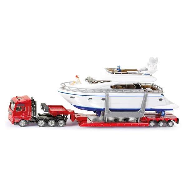 Siku Super 1:87 - MAN Tung transportbil med yacht